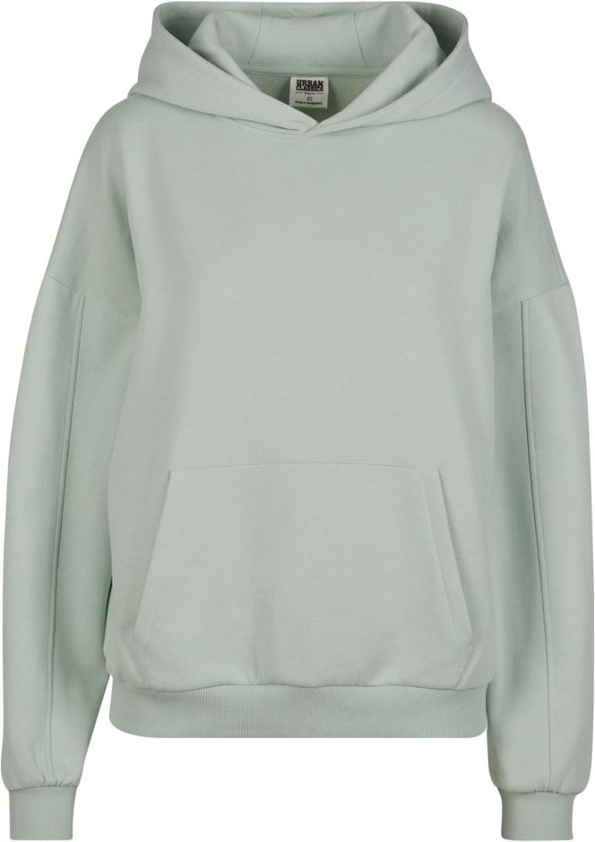 Urban Classics Ladies Organic Oversized Hoody Trui met capuchon lichtblauw S