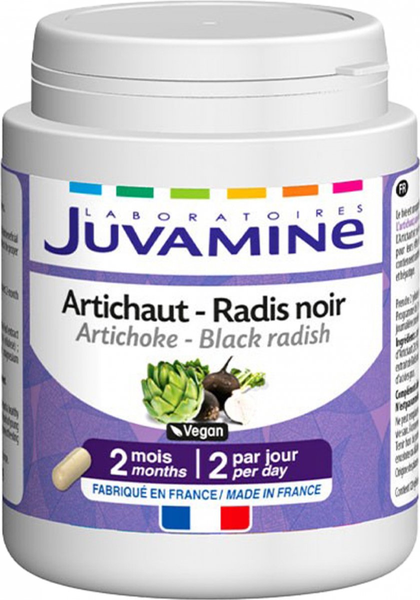 Goedkoopste Juvamine Artisjok Zwarte Radijs 120 Capsules