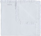 Baby's Only Ledikantdeken - Baby deken Pure - Dekentje voor jongens en meisjes - 100x135 cm - Wit - 100% katoen