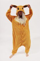 KIMU Onesie Renard Lapin Costume - Taille 152-158 - Hamster Renard Enfant Costume Combinaison Pyjama Maison Costume Enfants Fille Carnaval Carnaval Costume