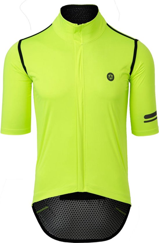 AGU Rain Fietsshirt Premium Heren - Hi-vis Neon Yellow - S