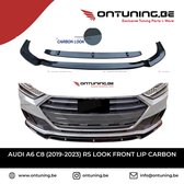 Audi A6 C8 (2019-2023) RS Look Front Lip Carbon