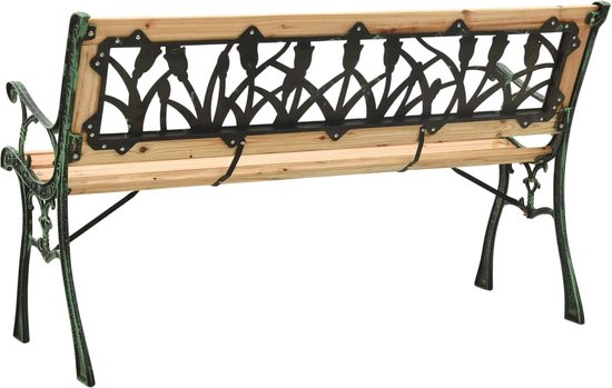 vidaXL Tuinbanken 2 st massief vurenhout, tuinmeubel, bankje buiten, balkon bankje, parkbank, tuin bank, bankje tuin, banktuin, terrasbank