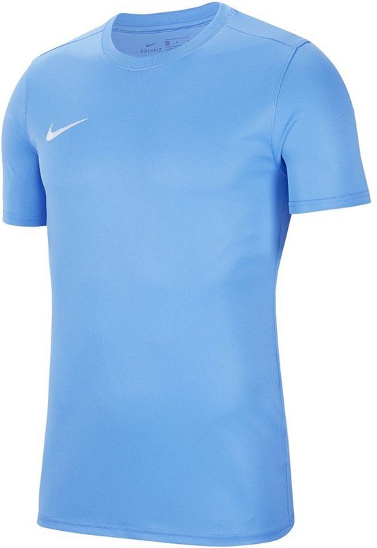 Chemise de sport Nike Park VII SS - Taille 140 - Unisexe - Bleu clair