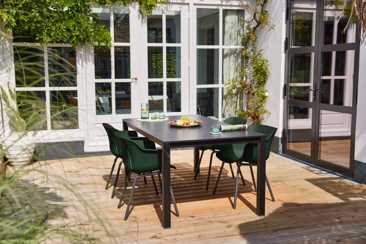 Hartman Jill Alu Rondo chaise de jardin - Set de 2 - Vert mousse