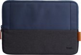 Trust Lisboa - Laptophoes - Sleeve - 13.3 inch - Gerecycled materiaal - Blauw