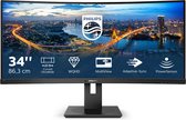 Bol.com Philips 345B1C - QHD Curved Ultrawide Monitor - 100hz - 34 Inch aanbieding