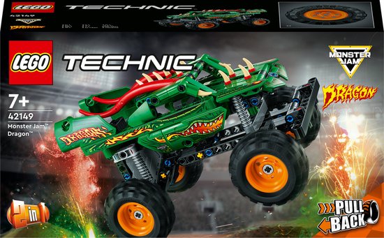 LEGO Technic Monster Jam Dragon - 42149