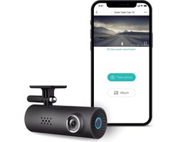 Dashcam - Dashcam Voor Auto - Full HD - Wi-Fi Connection - Night Vision