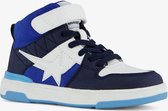 Blue Box hoge jongens sneakers blauw met ster - Maat 27 - Uitneembare zool