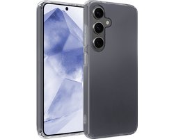 Hoesje - Geschikt voor Samsung Galaxy A55 - Sterk & Shockproof - Siliconen Case - Hoes Cover - Telefoonhoes - Transparant