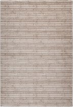 Lalee Palma | Modern Vloerkleed Laagpolig | Beige | Tapijt | Karpet | Nieuwe Collectie 2024 | Hoogwaardige Kwaliteit | 160x230 cm