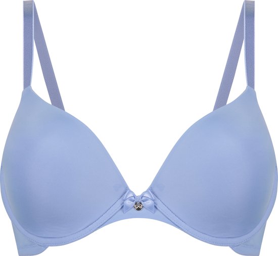 Hunkemöller Dames Lingerie Voorgevormde beugel bh Plunge - Blauw - maat D75