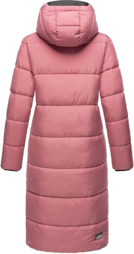 Marikoo Reliziaa - Veste d'hiver confortable et coupe-vent Femme - Adulte - À capuche - Rose foncé - XXL