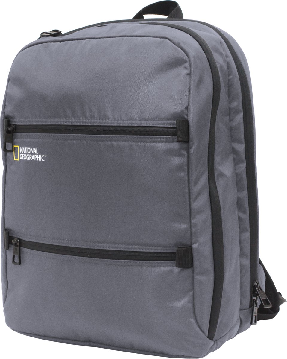 National Geographic Laptop Rugzak / Rugtas / Schooltas - 15 inch - Transform - N13211 - Grijs - Grijs
