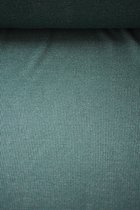 Gebreide stof bos groen langs beide kanten te gebruiken 1 meter - modestoffen voor naaien - stoffen Stoffenboetiek