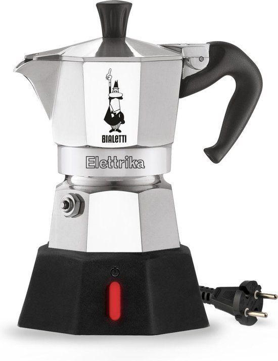 Foto: Bialetti moka elektrikka percolator 2 kops aluminium elektrisch 230v