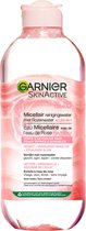 Garnier SkinActive Micellair Reinigingswater Met Rozenwater - 400ml - Gezichtsreiniging voor een Stralende Huid