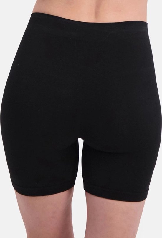 Bamboo Basics Biker Short Dames Naadloos Suze - Tan Korte Legging Dames - Maat M - Bamboe Bikershort Dames - Lange Onderbroek Dames — afbeelding 3