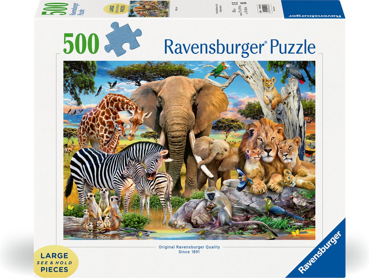 Ravensburger puzzel Baby Love - Legpuzzel - 500 Large Format stukjes — afbeelding 7