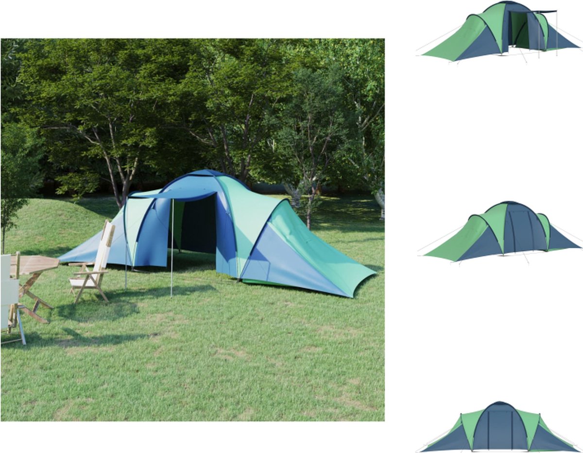 vidaXL Tent Grote tent - 576 x 235 x 190 cm - Ademend materiaal - Tent