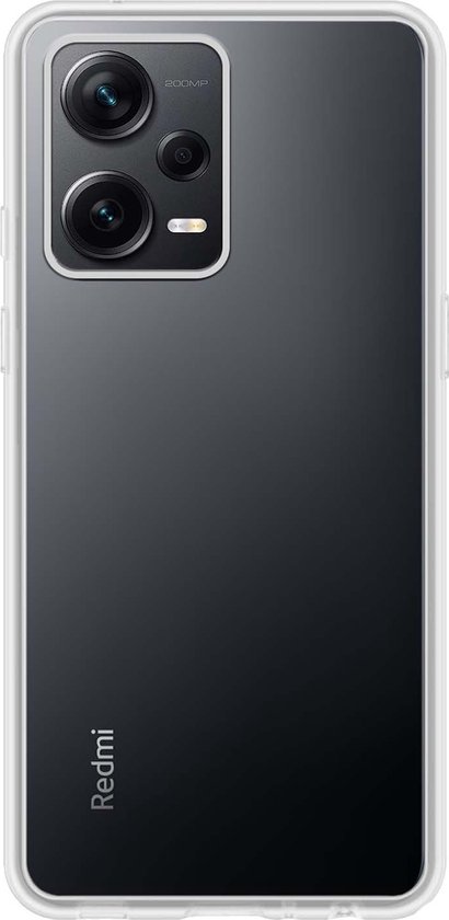 Coque pour Xiaomi Redmi Note 12 Pro Plus Coque en Siliconen - Coque pour Xiaomi Redmi Note 12 Pro Plus Coque Siliconen - Transparent - 2 Pièces