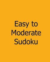 Easy to Moderate Sudoku