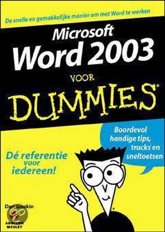 Voor Dummies - Microsoft Word 2003 voor Dummies - cover
