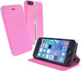 Tuff-Luv Slim-stand case iPhone 5c roze