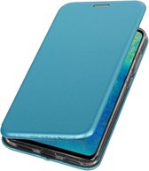 Bestcases Hoesje Slim Folio Telefoonhoesje Huawei Mate 20 - Blauw