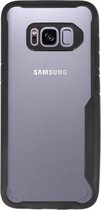 Zwart Focus Transparant Hard Cases voor Samsung Galaxy S8