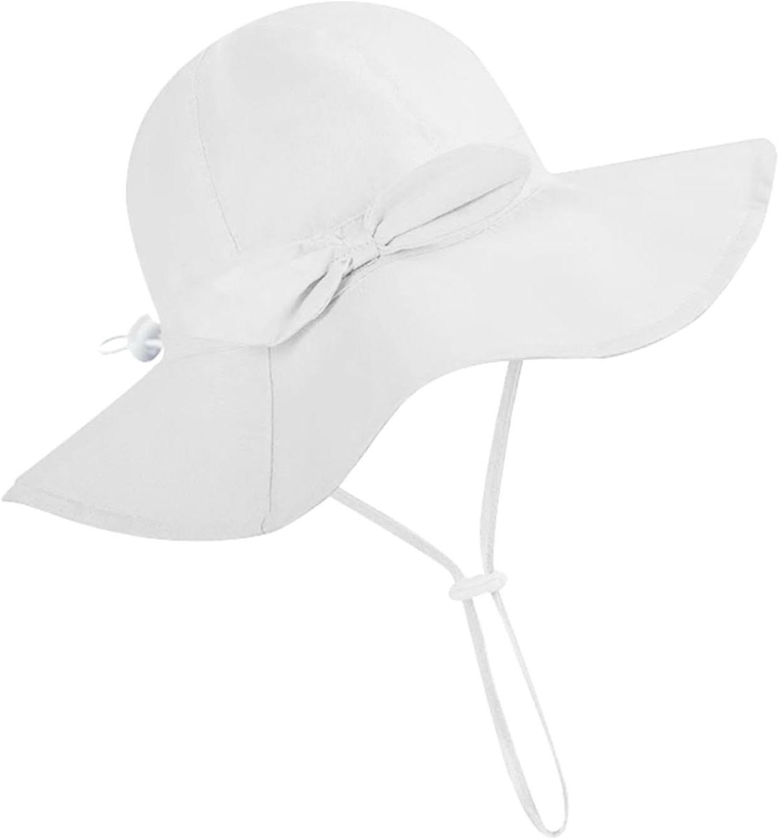 Kinder Zonnehoed - Baby Pet - Bescherming Tegen Zon - Verstelbare Hoed - One Size - Blauw