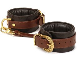Liebe Seele - The Equestrian Leather Ankle Cuffs - Leren Enkel Boeien