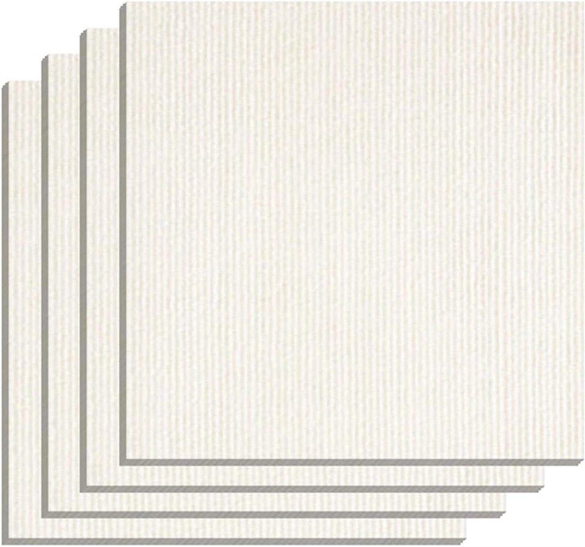 Vloertegels Zelfklevend - Tapijttegels Vloerbedekking - Vloer Beschermen - Zacht & Warm - 50x50cm - Beige
