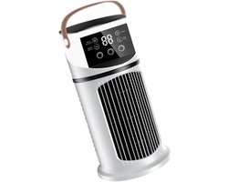 Draagbare Airco - Mini Koeler - Persoonlijke Koeling - 9 Ventilatorstanden - 27 x 155 x 155 cm - Wit