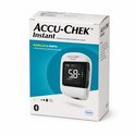 Accu-Chek Instant bloedglucosemeter in startset met "DUIDELIJK & SIMPEL" en "STRIP-FREE TECHNOLOGY".