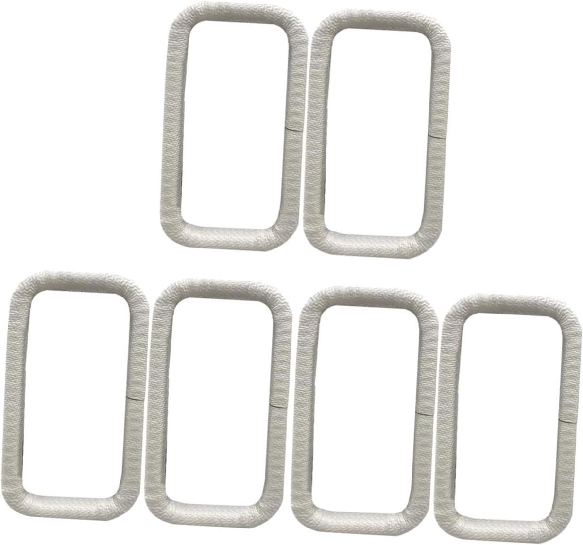 Dakgootbeschermers - Regenpijp kappen - Voorkom Verstoppingen - Duurzaam Rubber Materiaal - 7.5x5CM - Wit