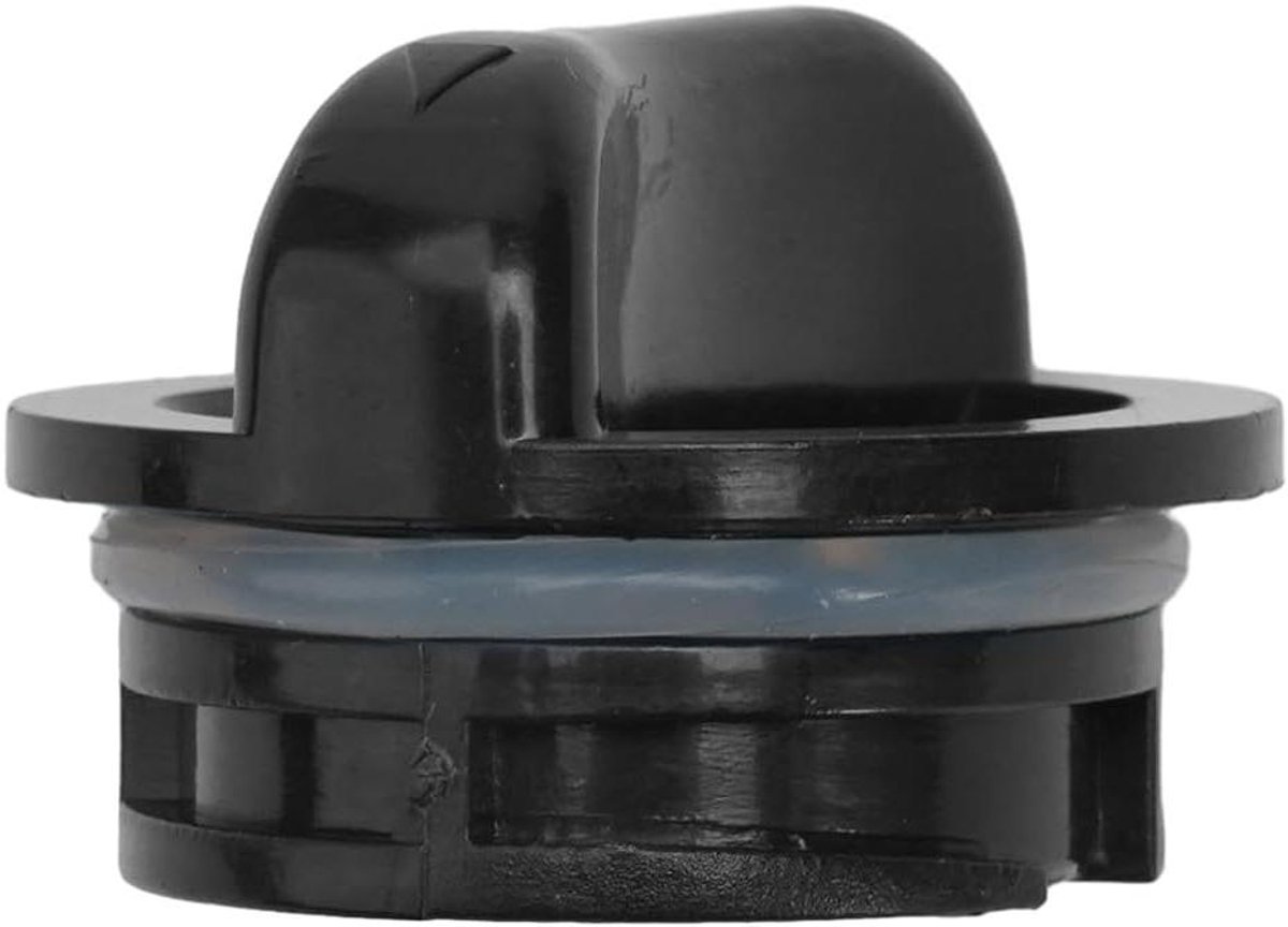 Watertankdeksel Stoommop - Deksel Reserveonderdeel - Stoomreiniger Onderhoud - Directe Vervanging - 10 x 10 x 1 cm - Zwart