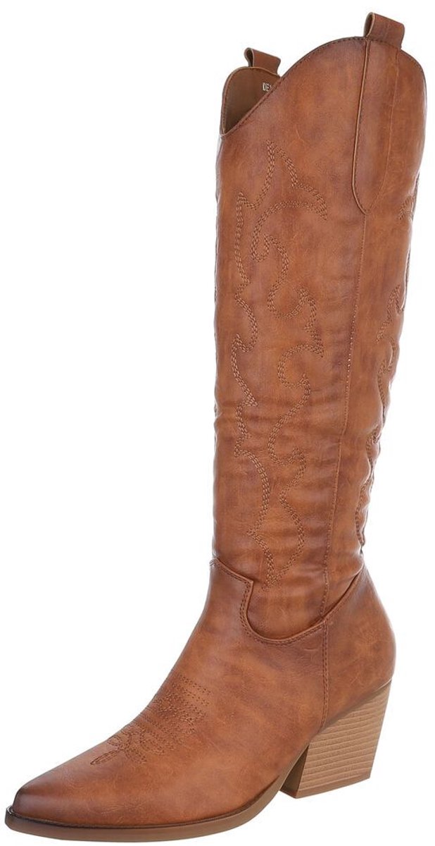 Cowboylaars - hoge schacht - dames Mt:39