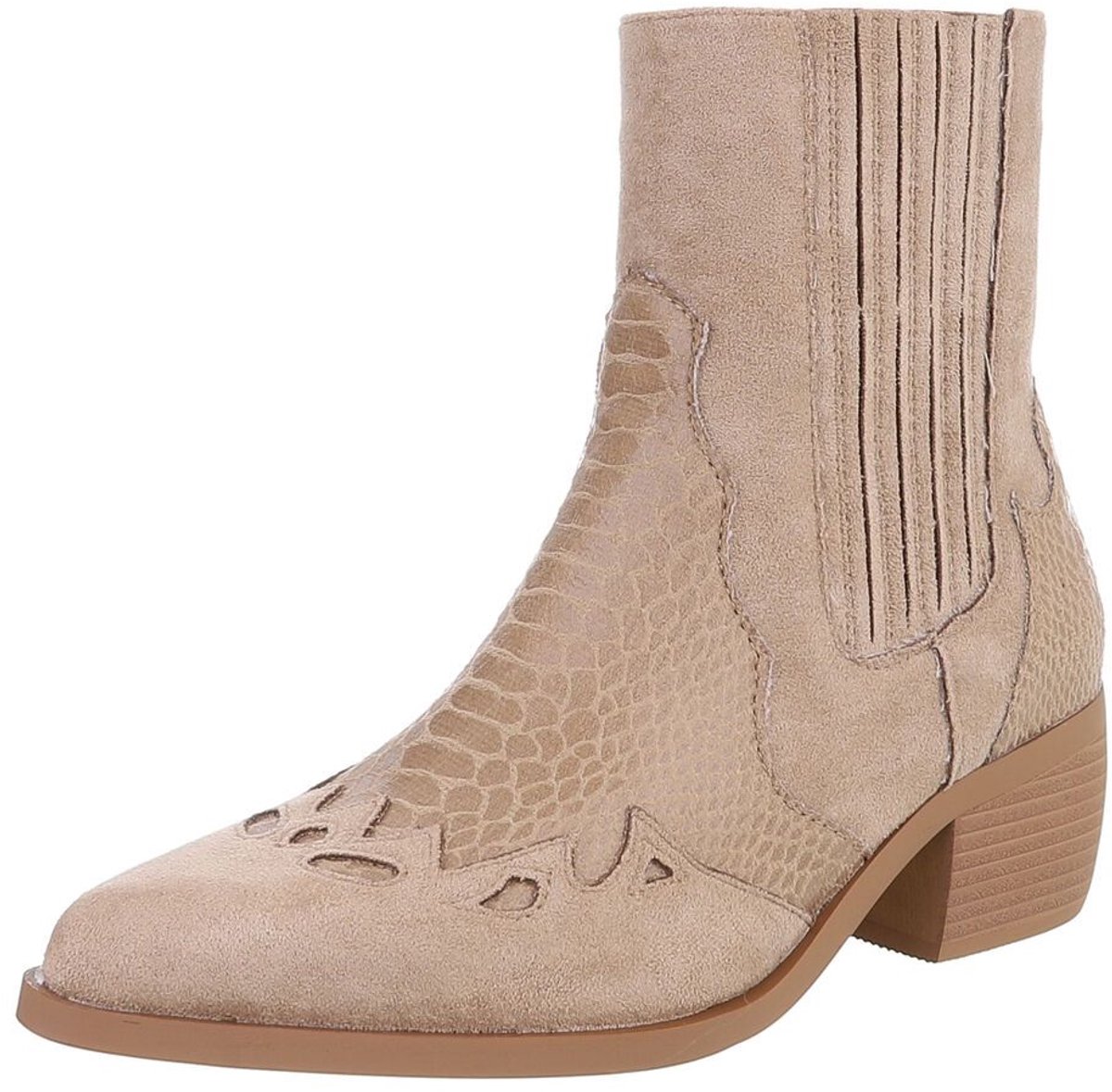 Enkellaars - western stijl - dames Mt:36