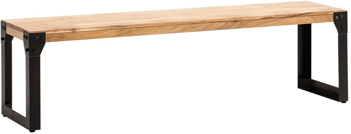 Eetkamerbank acaciahout 120 cm breed