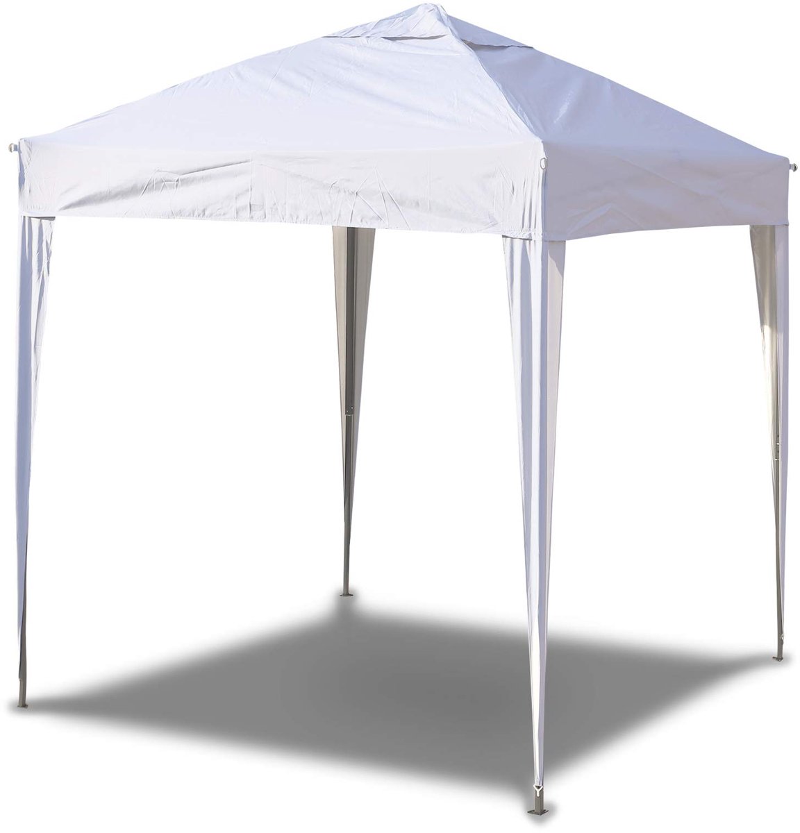 SnelShoppen - Pop Up Gazebo 3x3m Waterdicht Heavy Duty Tent voor Feesten, Camping en Tuin - Wit - Ideaal voor Outdoor Activiteiten