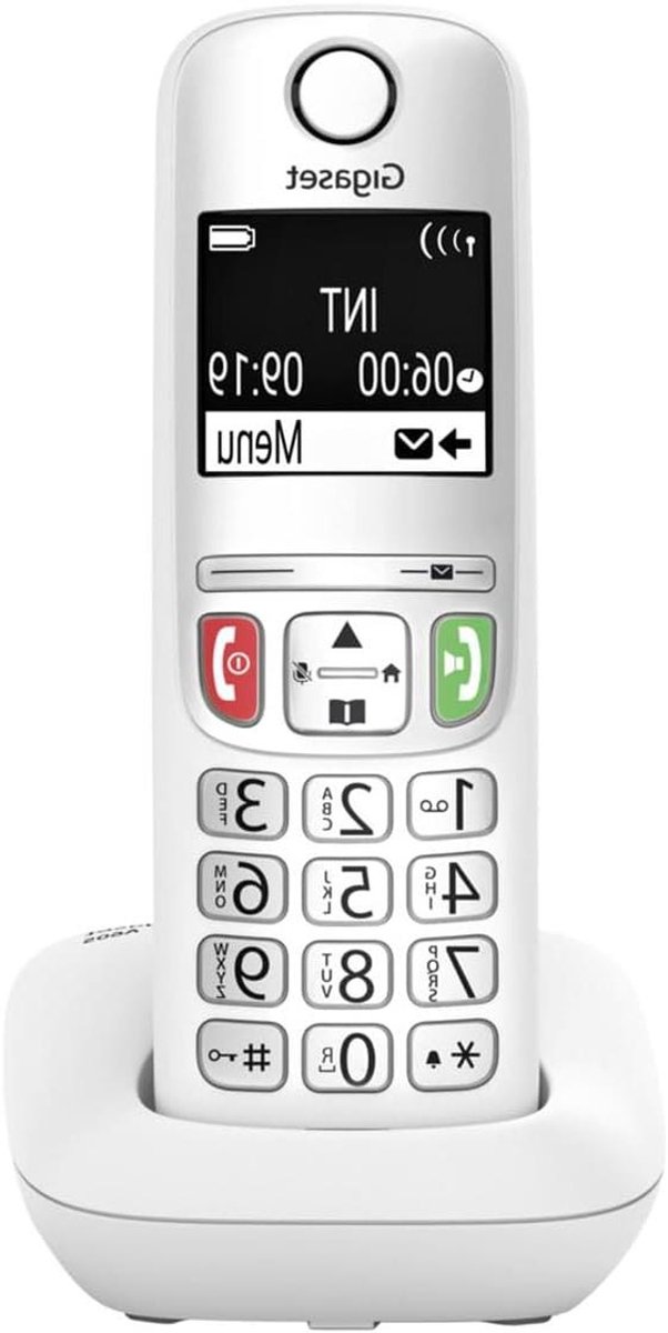 Draadloze Huistelefoon - DECT Telefoon - Thuis Bellen - Verlicht Toetsenbord - 100 Contacten - Wit