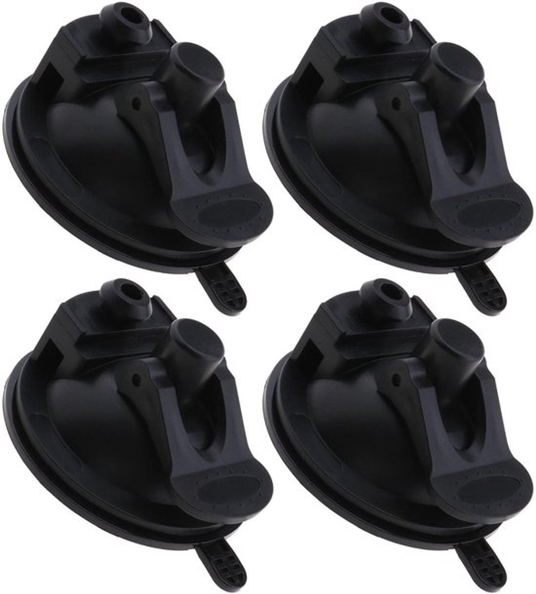 Robuuste Zuignap Anker - 10 kg Draagvermogen - Perfect voor Auto en Tent - Zwart - Herbruikbaar en Wasbaar - Voor Buitenactiviteiten
