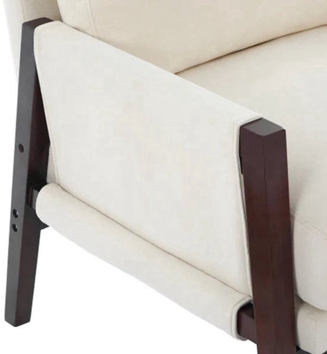 Relaxstoel – Loungestoel – Fauteuil – Leesstoel – Relaxfauteuil – Zitstoel – Chenillestof 