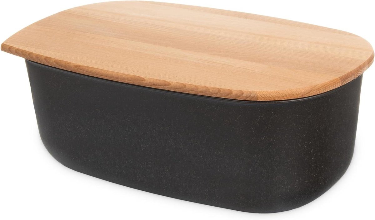 Broodtrommel Hout - Broodbox Keuken - Brood Bewaren - Landelijk Design - Niet Vaatwasserbestendig - Niet Gespecificeerd