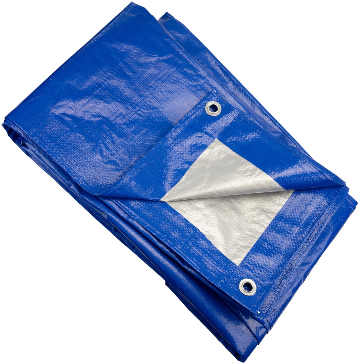 Dailygoods - Polyethyleen Zeil met Oogjes - Waterdicht en Weerbestendig - 2 x 3 m