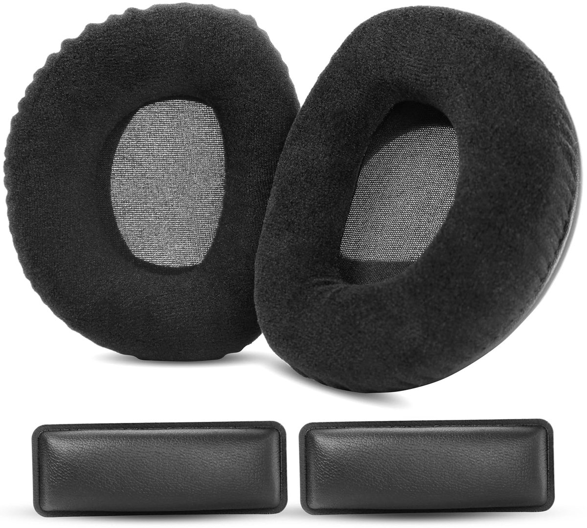 Dailygoods - Vervangende Oorkussens en Hoofdband voor Sennheiser Koptelefoons - Velours