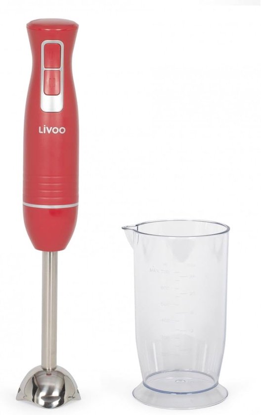Staafmixer - Handmixer Blender - Culinaire Bereidingen - Roestvrijstalen Messen - 400W - Zwart — afbeelding 3