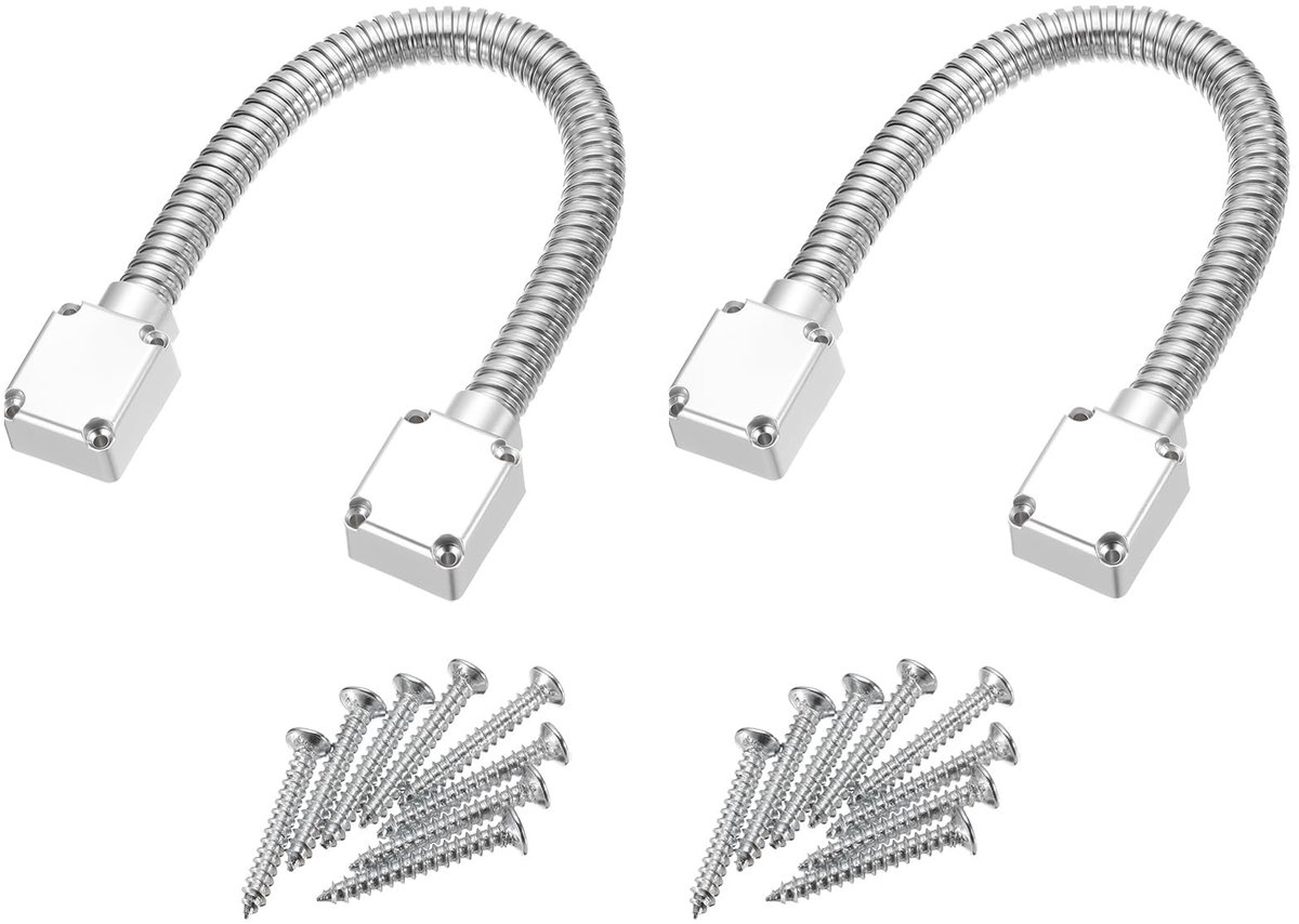 Dailygoods - 2 Stuks Flexibele Ringhouders voor Kabelbescherming - 400 mm x 14 mm